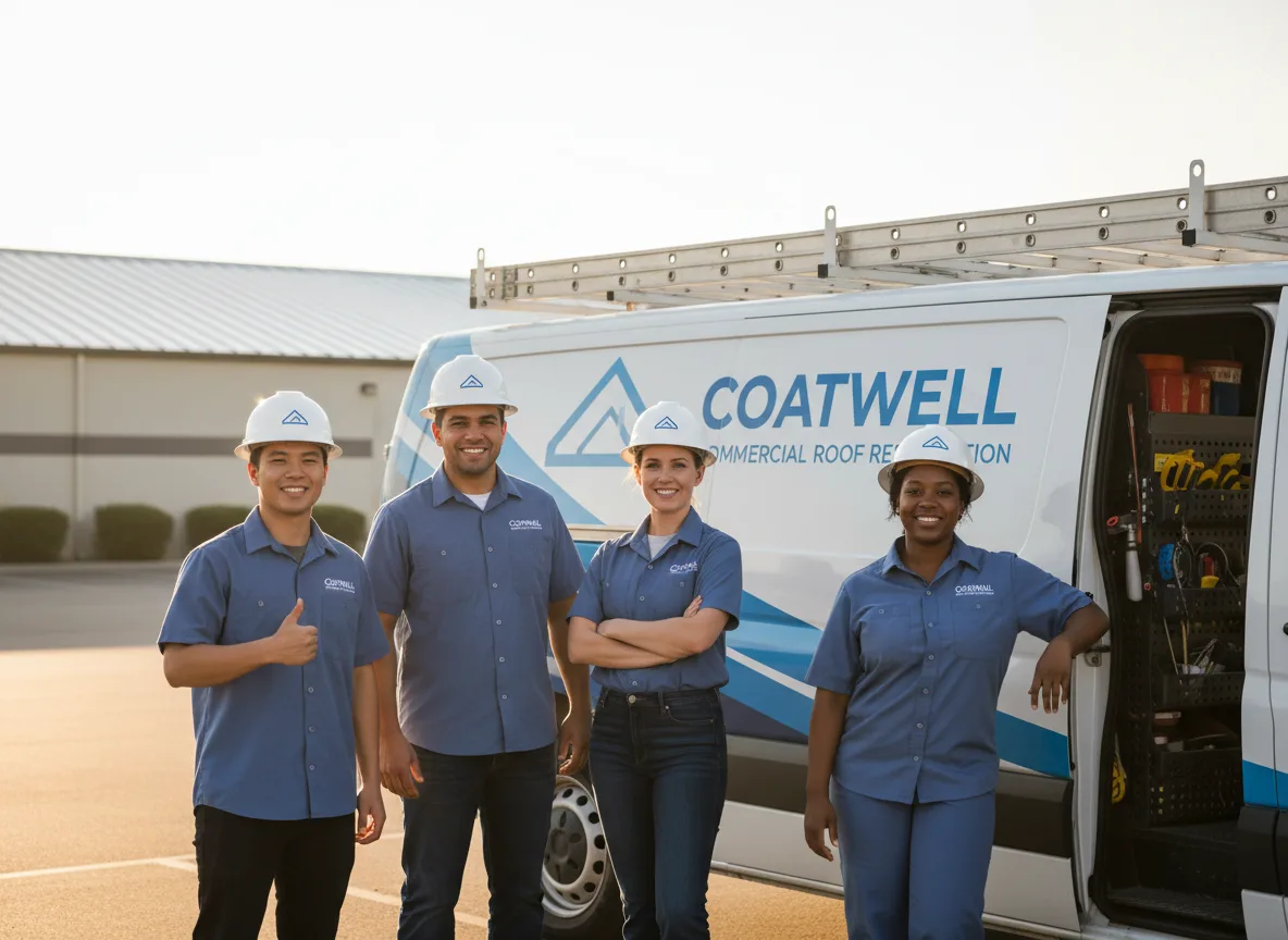 Commercial roof coating company in Wellesley Hills, MA